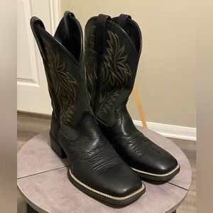 Ariat Black Western Kids Boots